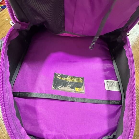 North Face Geometric Jester Backpack Black Pink Purple FlexVent CHJ3 Daypack main image 8